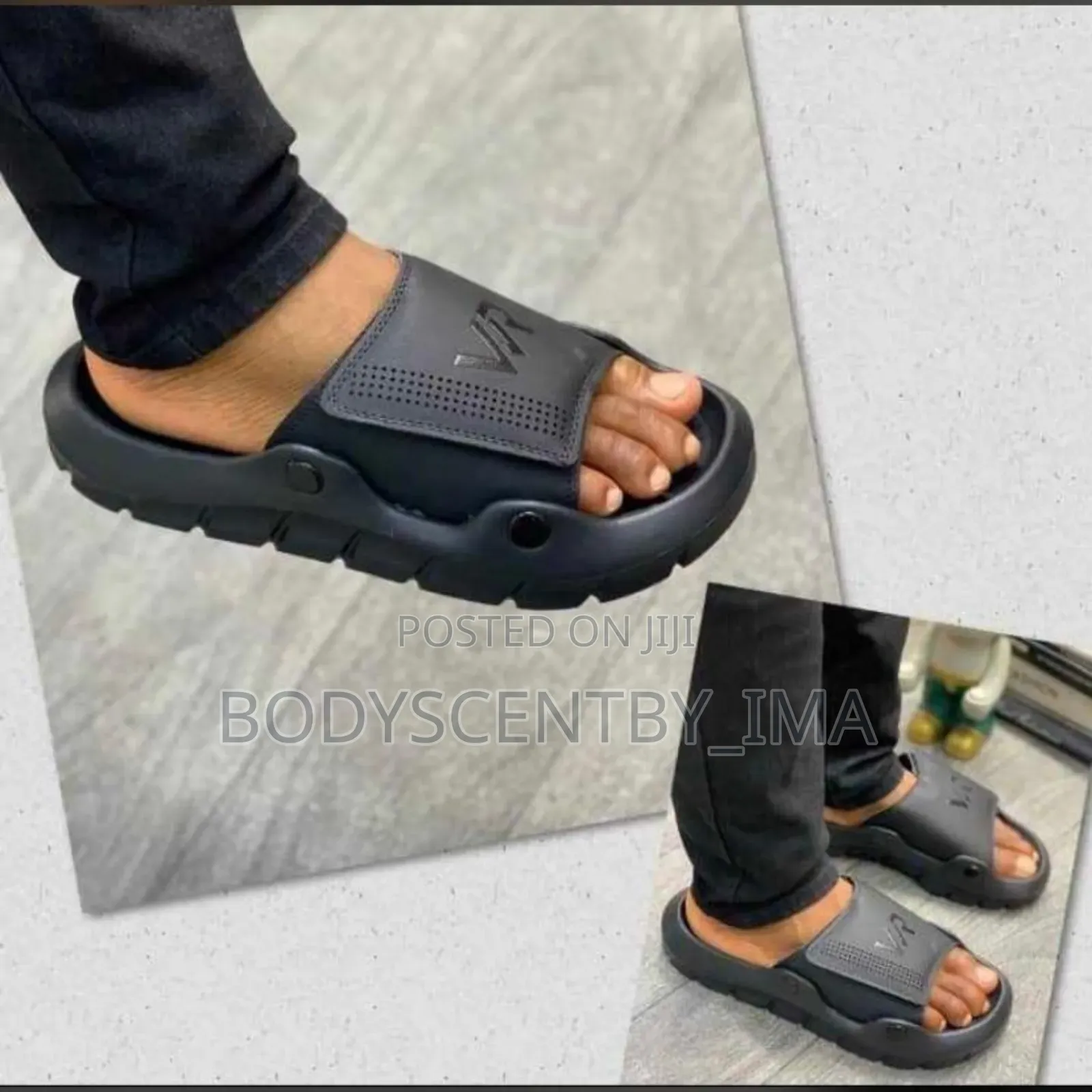 Slide in Luxury Croc