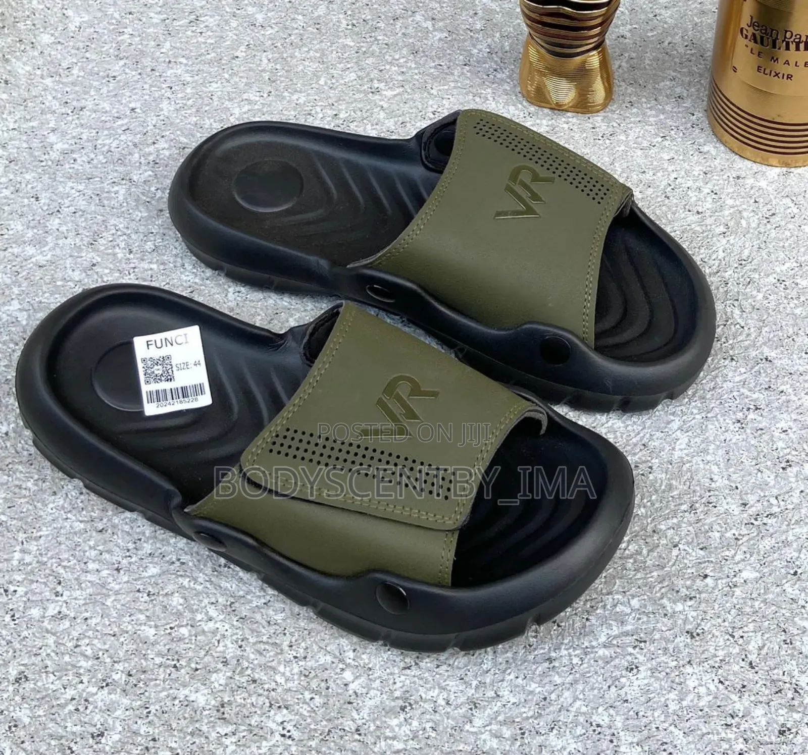 Slide in Luxury Croc