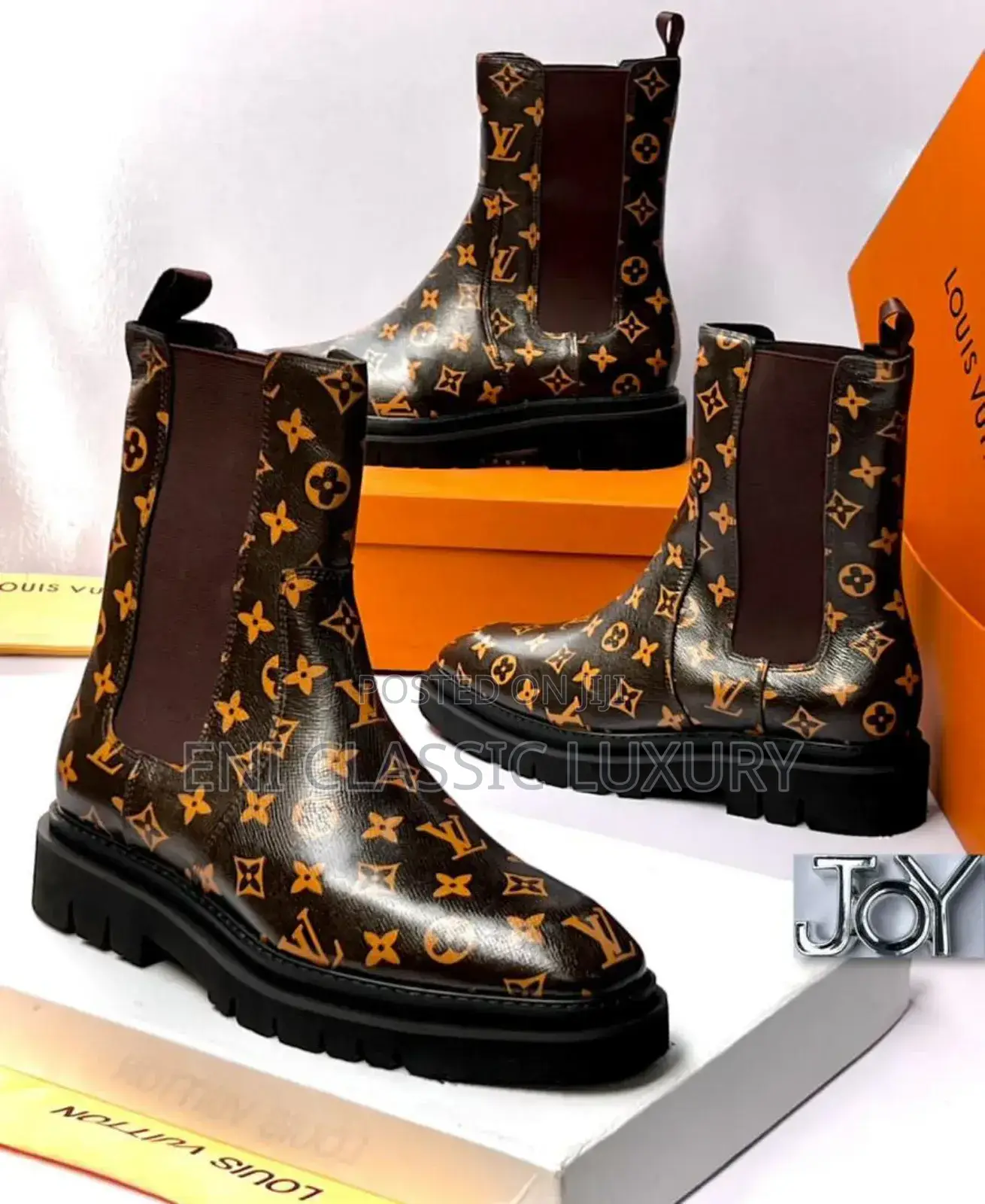 Louis Vuitton Luxury Ankle Boot 👢🥾 For Men Not Regular