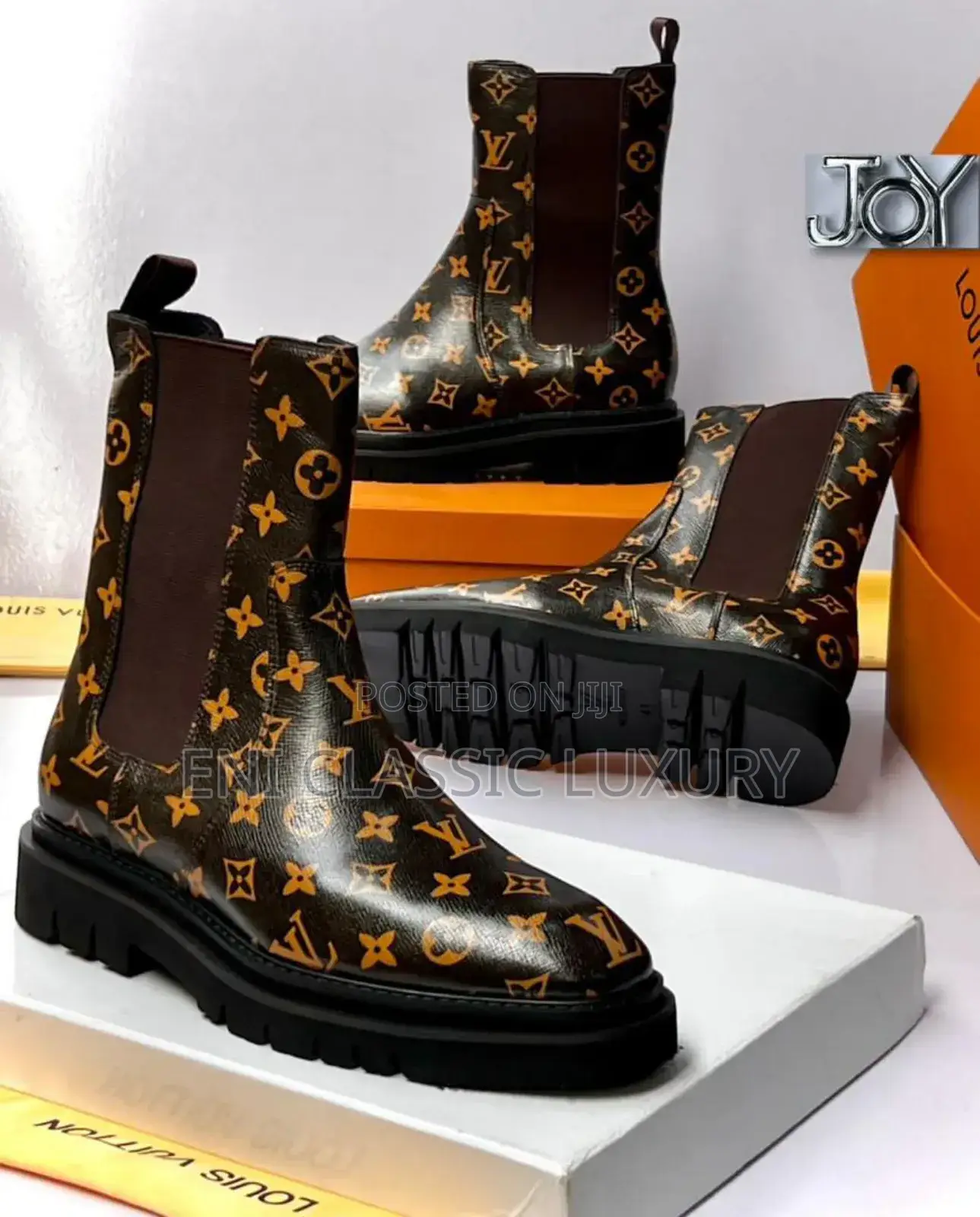 Louis Vuitton Luxury Ankle Boot 👢🥾 For Men Not Regular