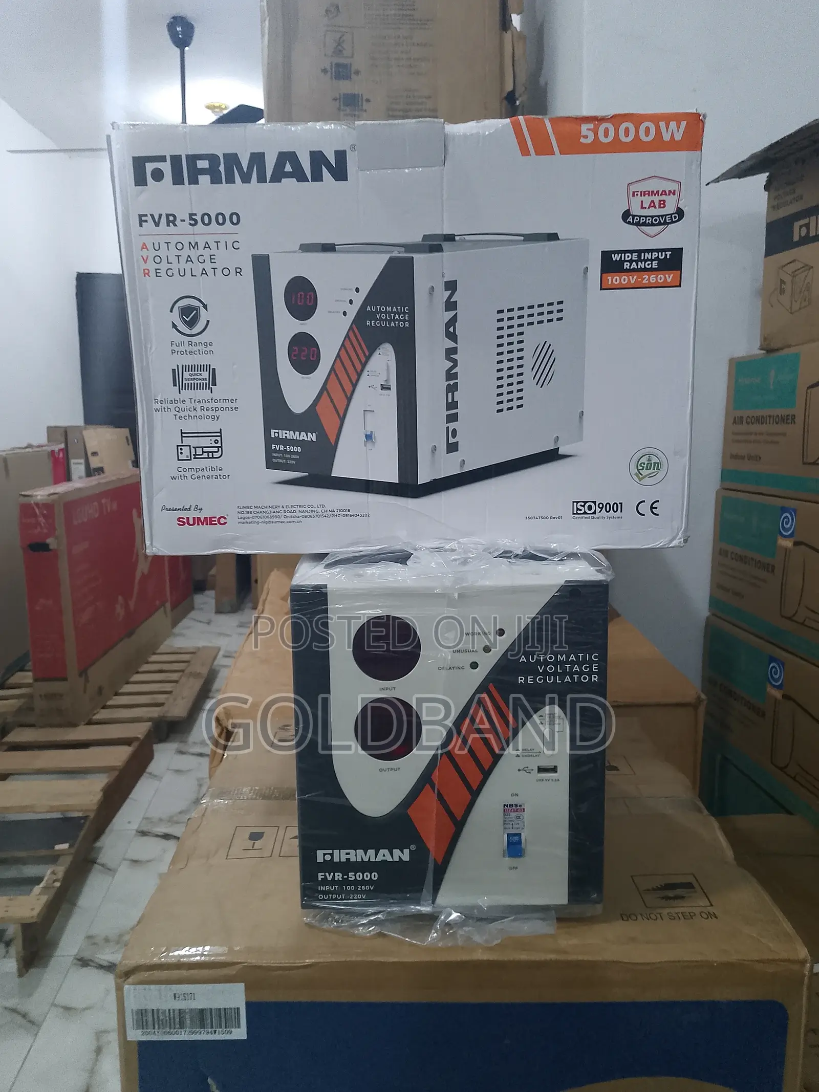 Newly Built Firman Automatic Voltage Regulator FVR-5000