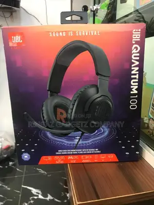 JBL Quantum 100 – Wired Over-Ear Gaming Headphones