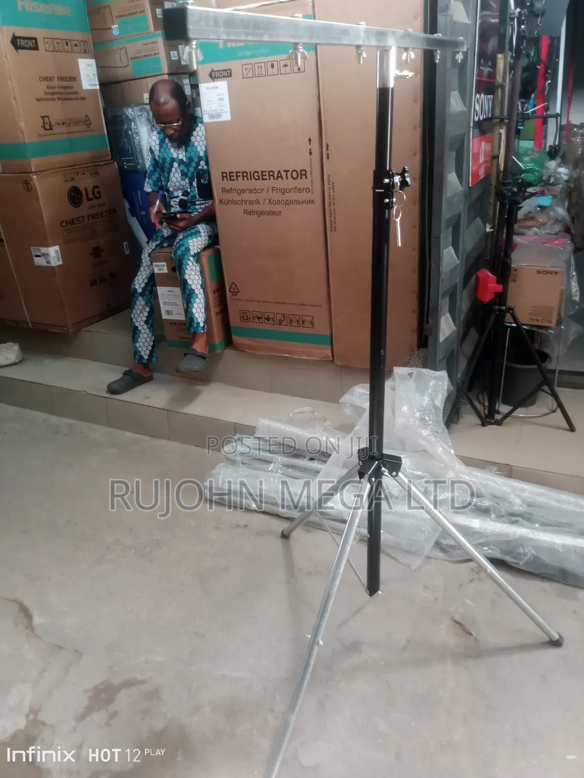 6way Adjustable T-Shape Stage Light Stand