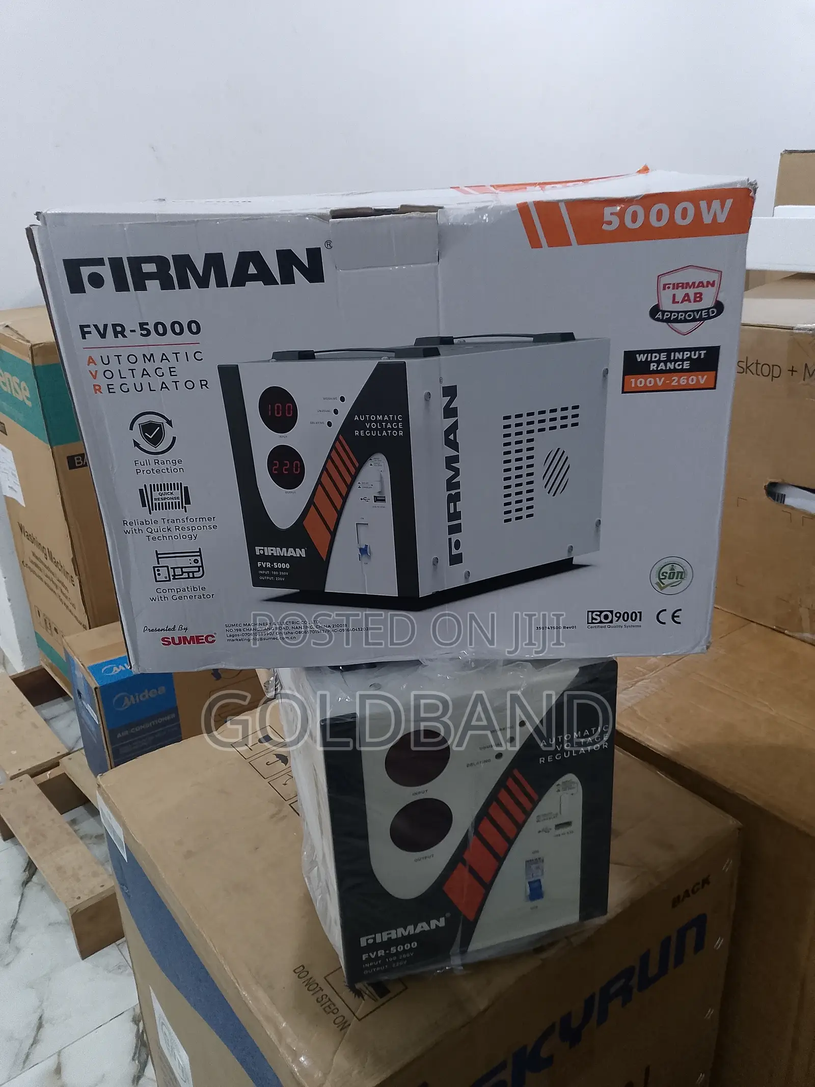 5000W Firman Automatic Voltage Regulator FVR-5000
