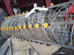 Razor Blade Barbed Wire/ Electric Fence Installation in Aba