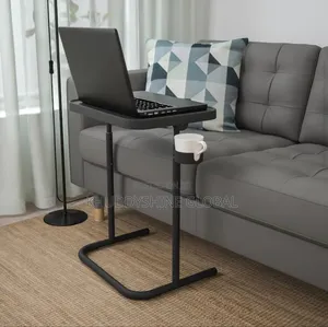 Adjustable Laptop Table With Cup Holder