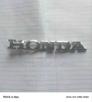 Honda Write Up Emblem HONDA