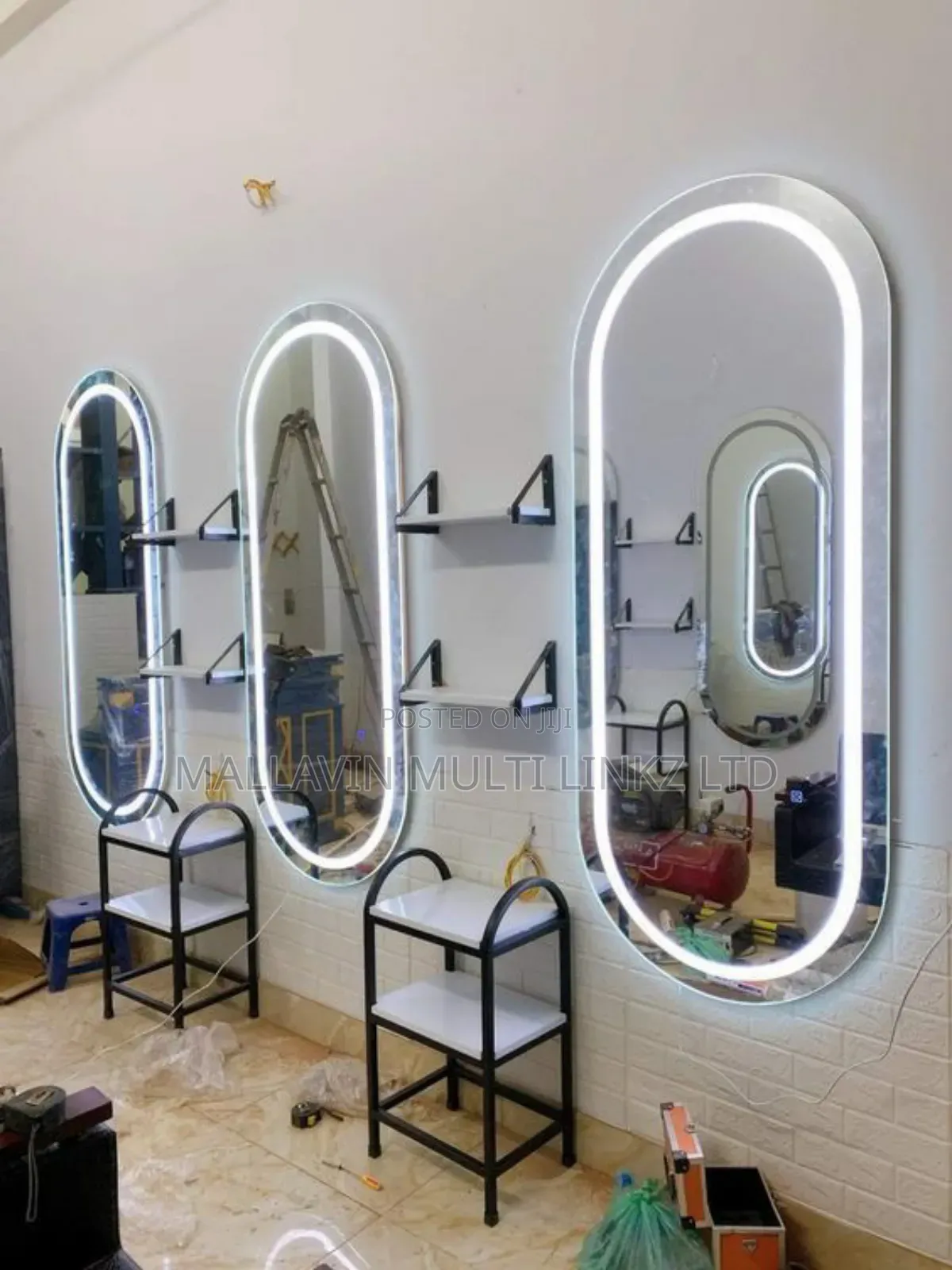 60 X 120cm Curve LED Mirror