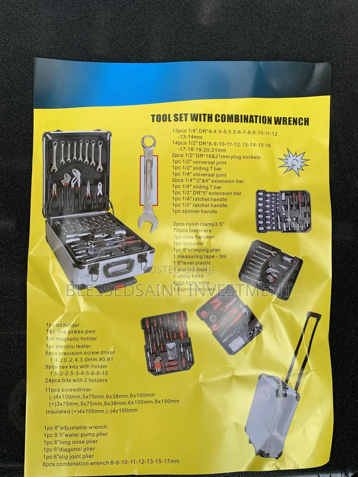 499 Pics Tools Boxs Set Mechanical Electrical