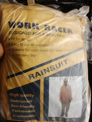 PVC Raincoat Up And Down