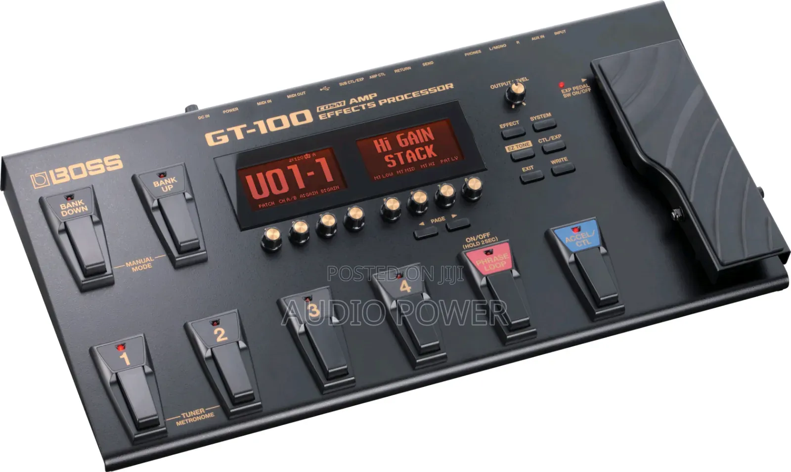 Boss Gt100 Guitar Effects / Guitar Multi Effects Processor