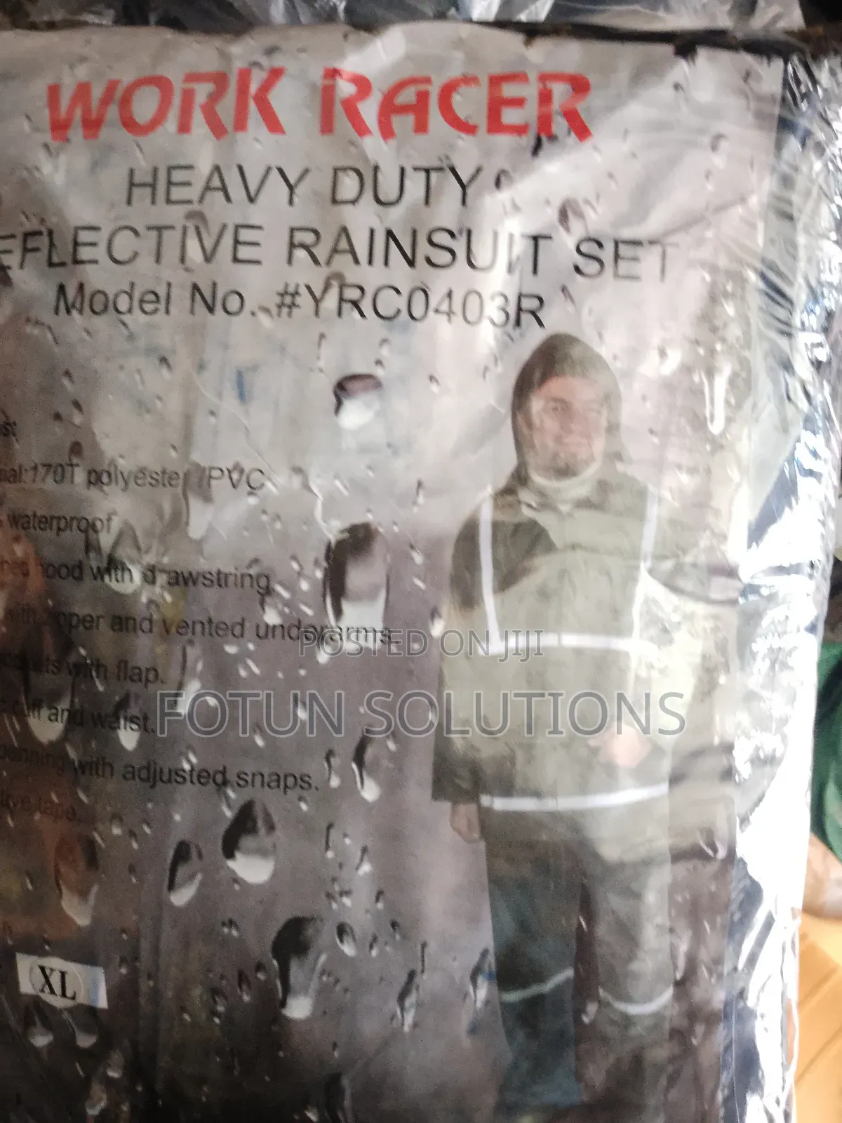 Rain Suit Polyester
