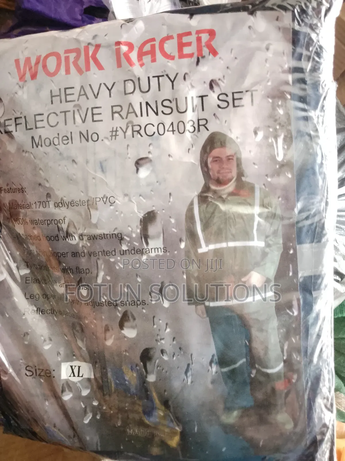 Rain Suit Polyester