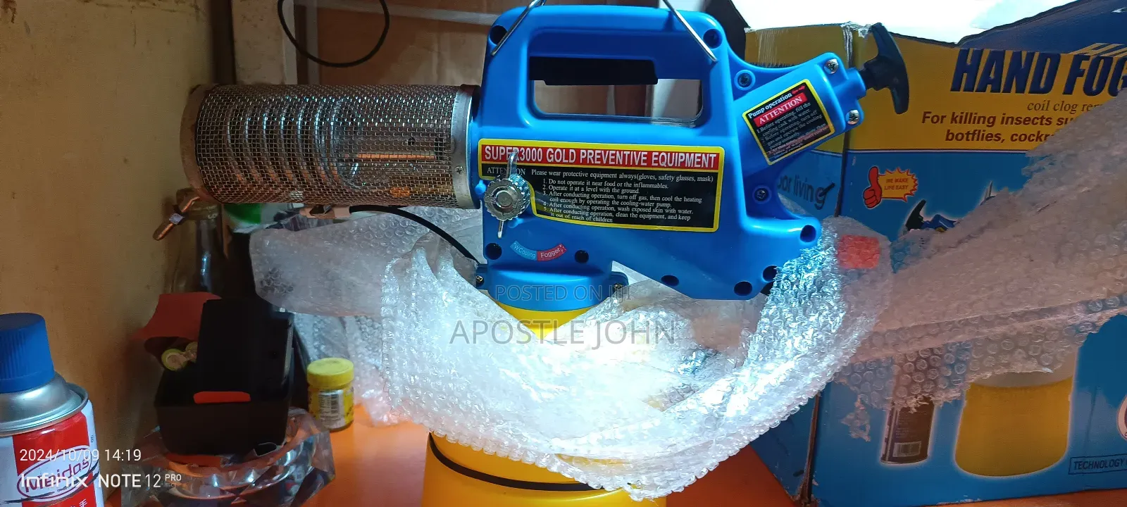 Hand Fogging Machine