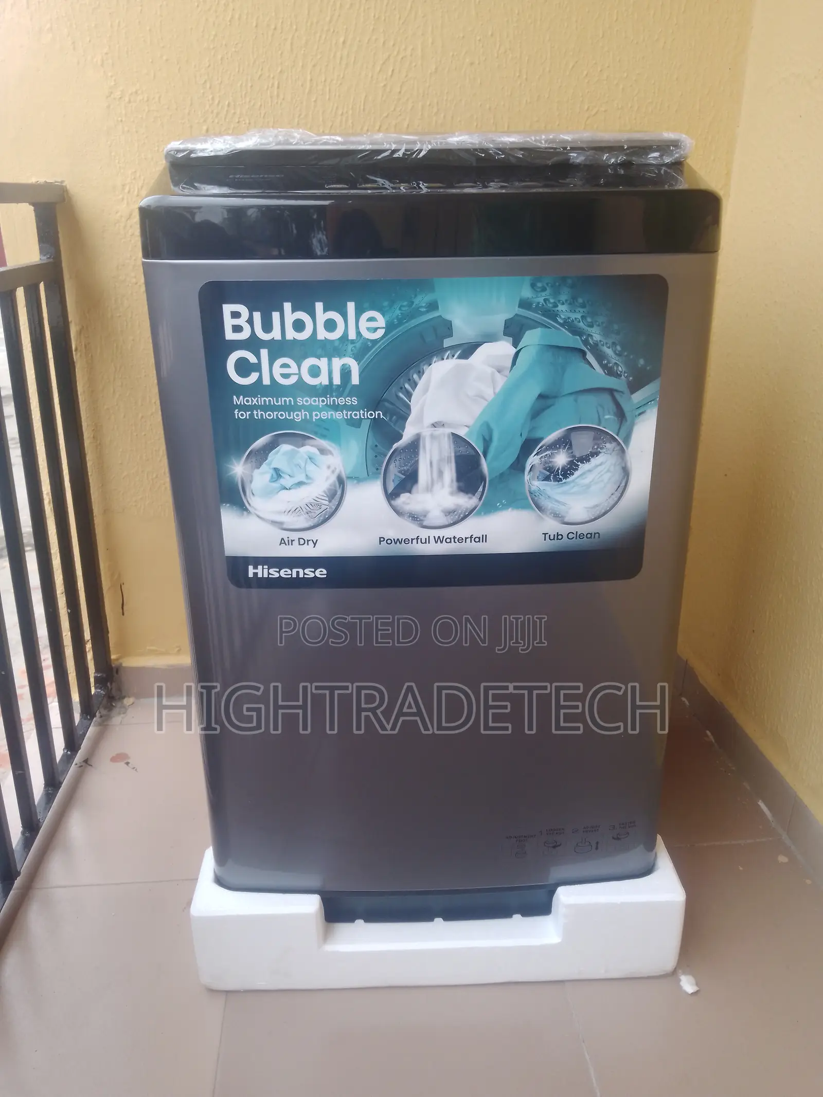 Brand New 8kg Hisense Top Load Washing Machine (Wtja802t) in Badagry