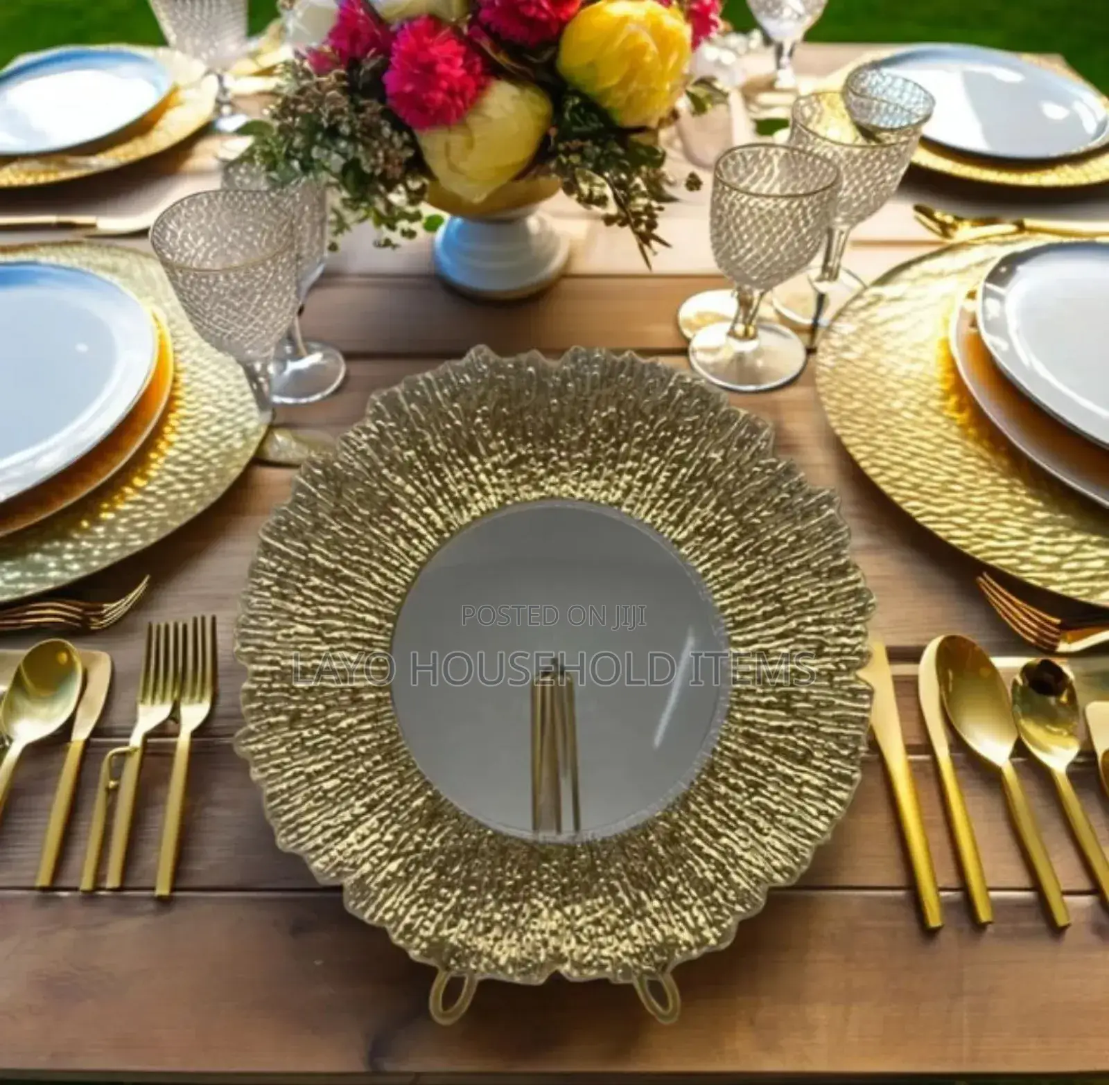 Acrylic Reef Charger Plate