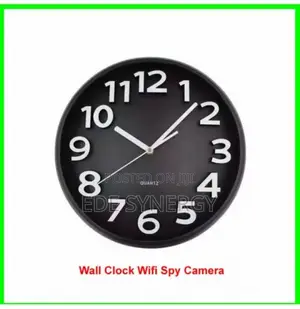 Photo - Wall Clock Wifi Spy Camera