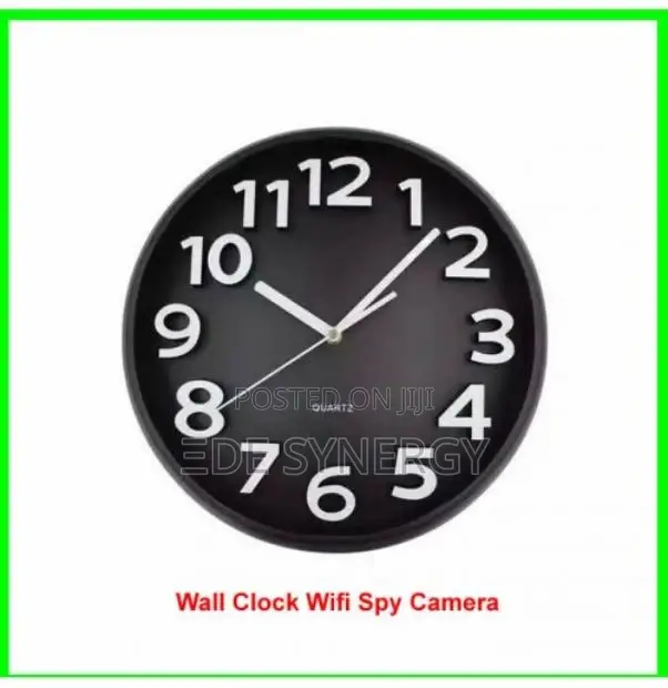 Wall Clock Wifi Spy Camera