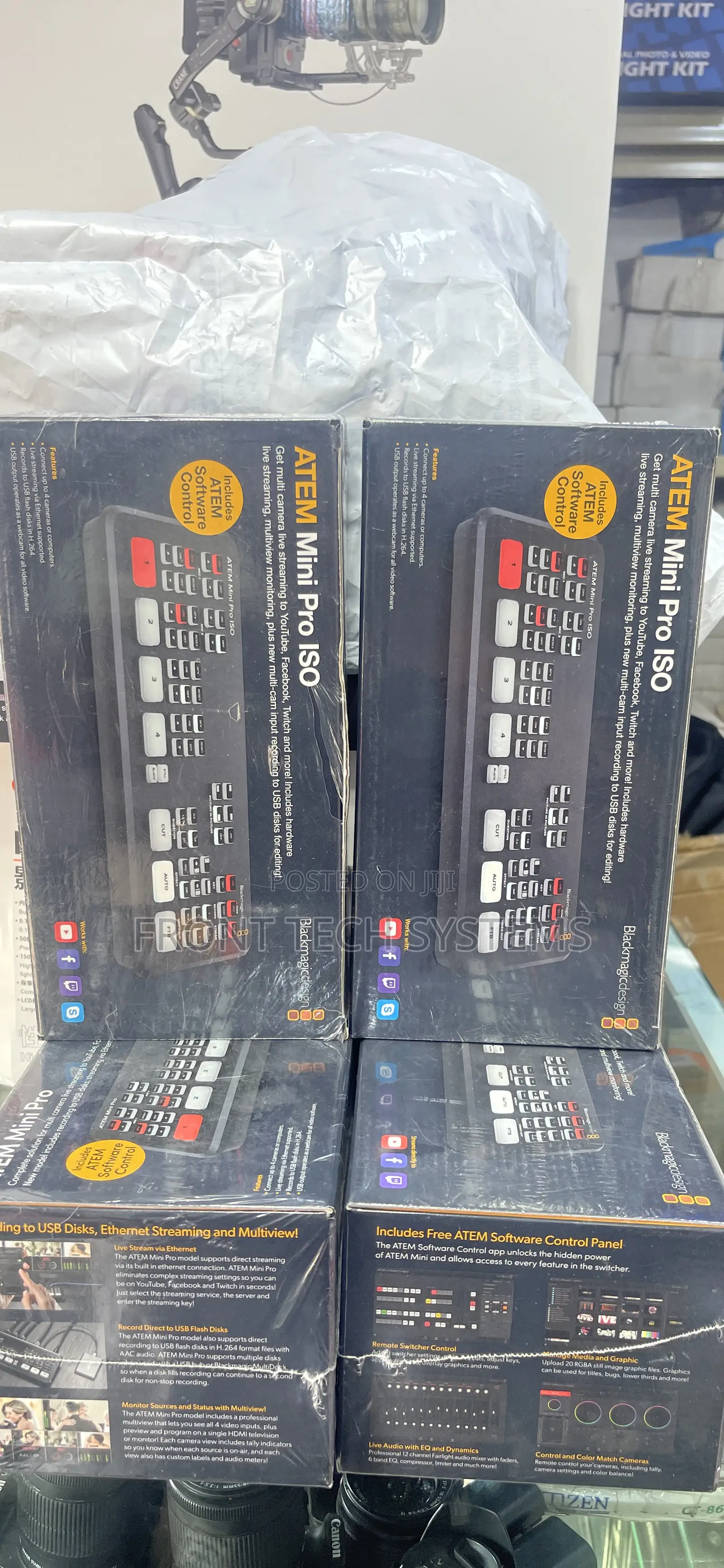 Atem Mini Pro Iso Black Magic Design