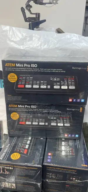 Atem Mini Pro Iso Black Magic Design