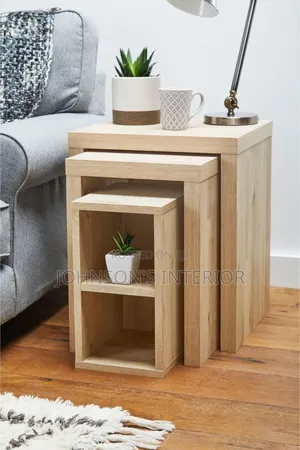 Dressing Mirror and Side Stools
