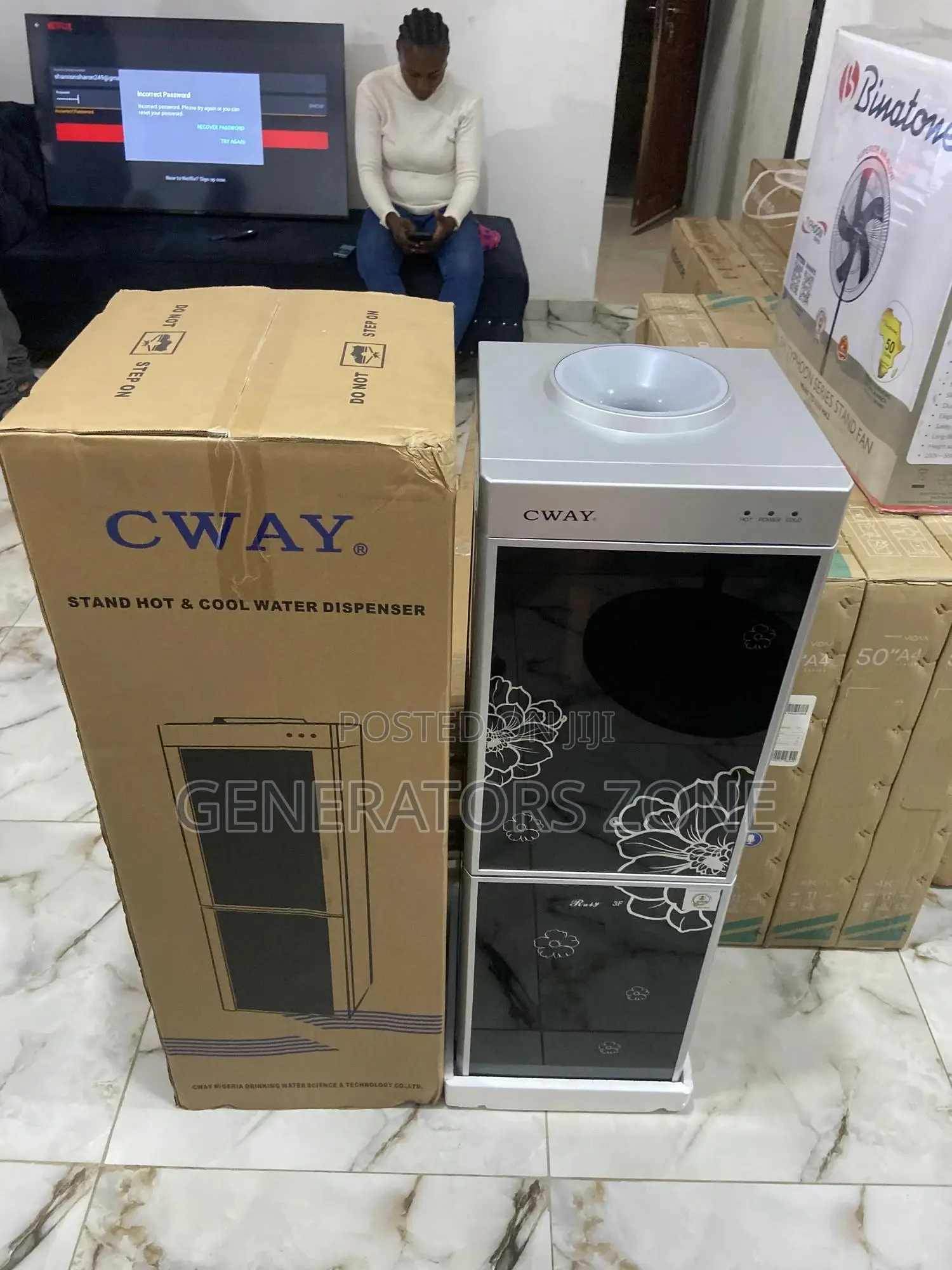 Water Dispenser { Warrant Support}