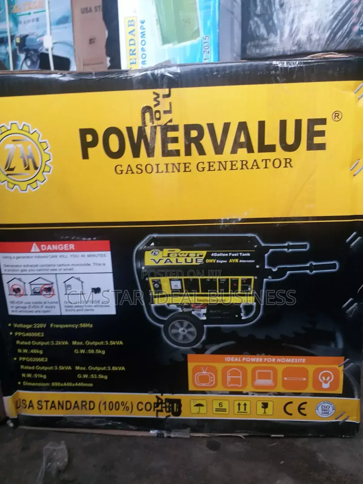 Power Value Generator Key Starter Long Copper Coil