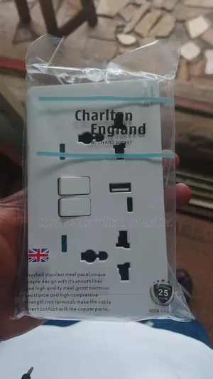 Charlton 13 Amps Double Socket With Usb and Type C