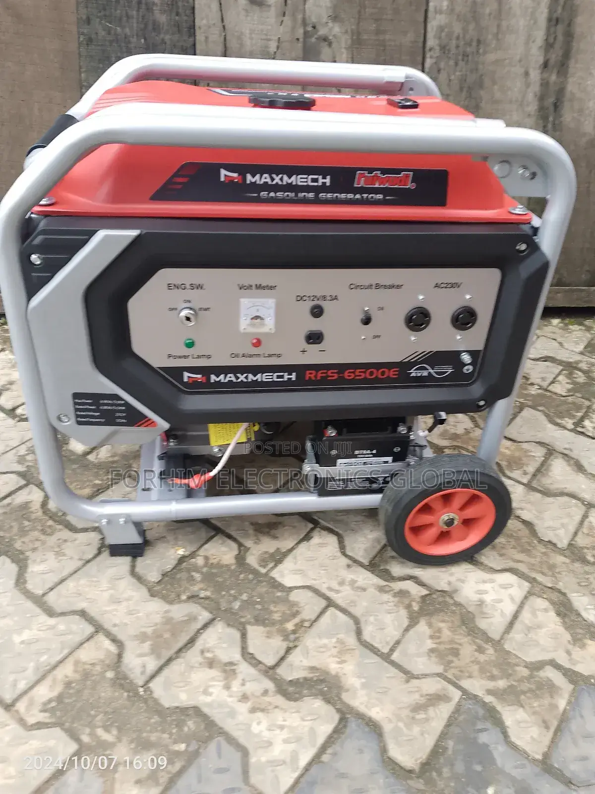 Maxmech 6.0kva Generator