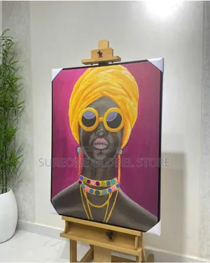 African Woman Artwork Frame