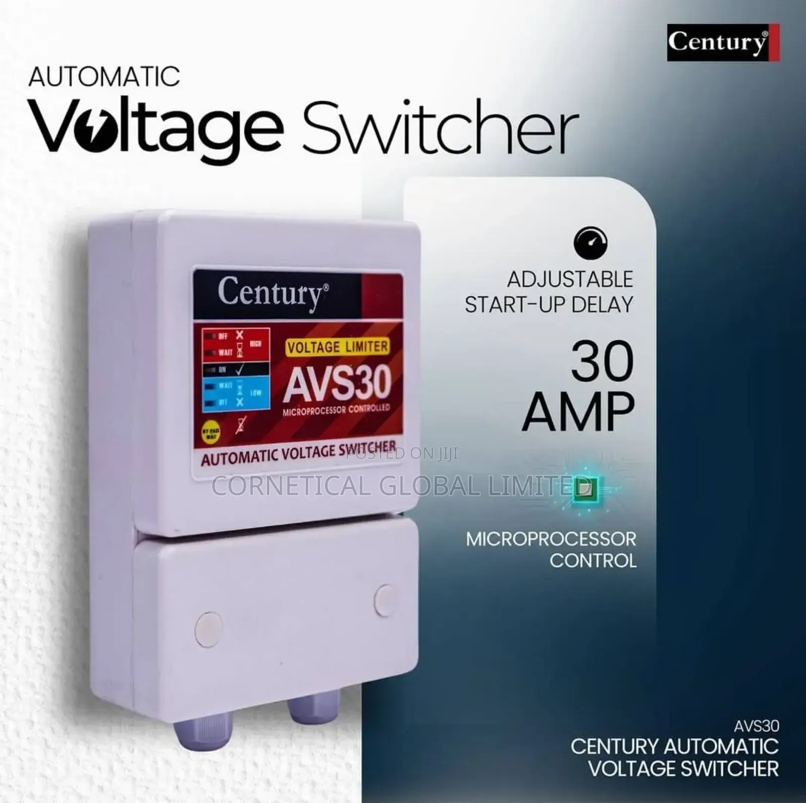 Century Automatic Voltage Switcher Avs-30
