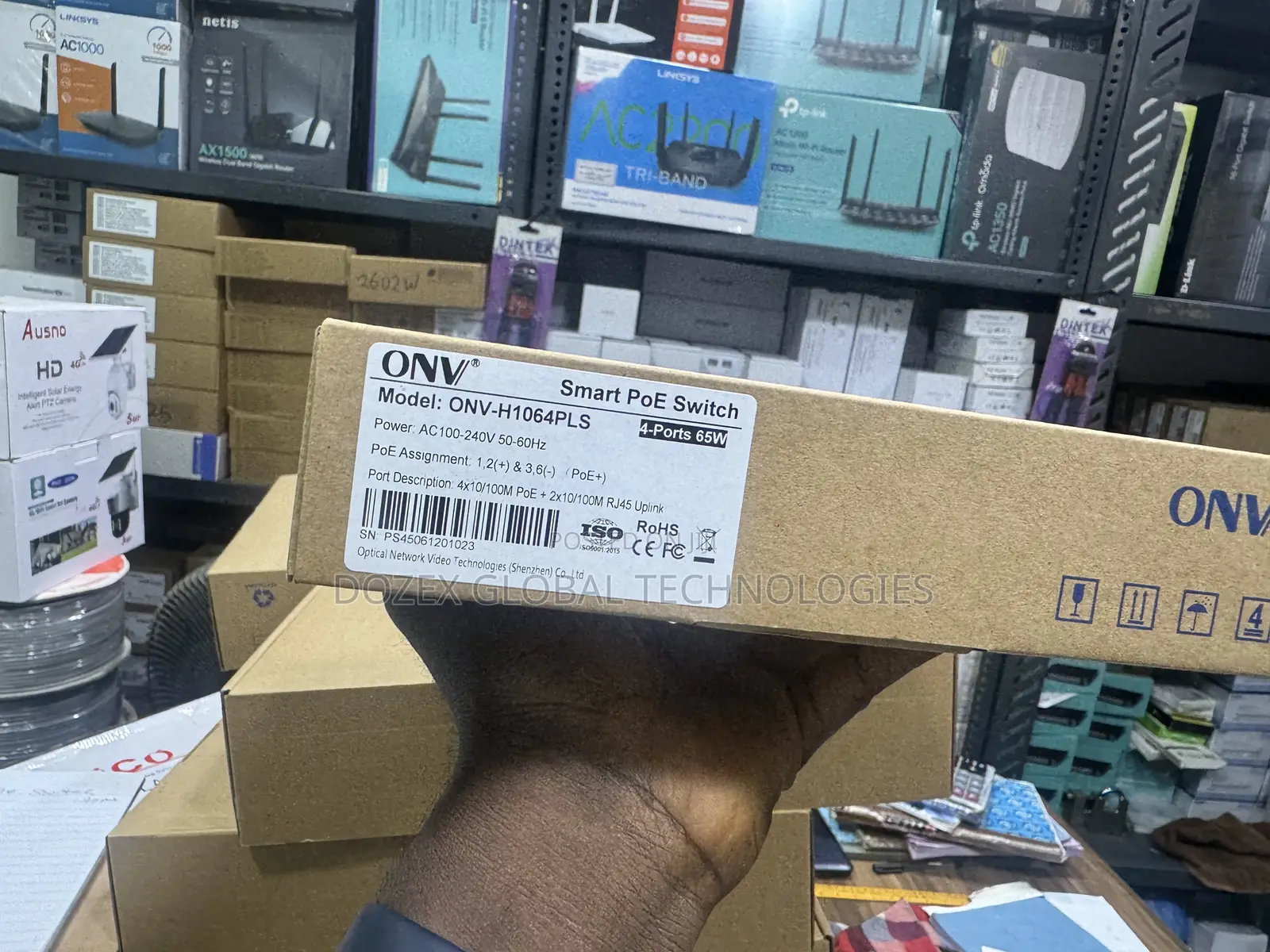 Onv 4 Ports Poe