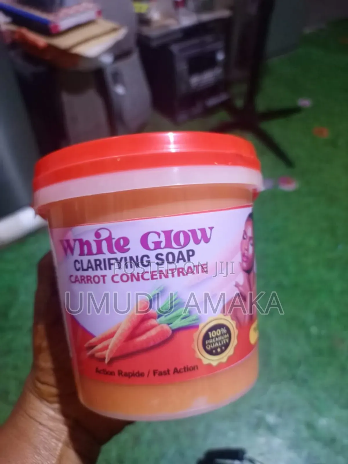 White Glow Alata Clarifying Carrot Body Soap