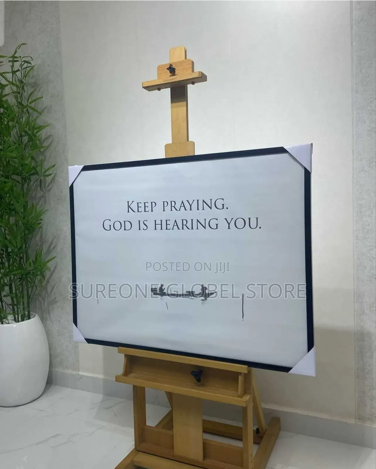 Keep Praying Artwork Frame