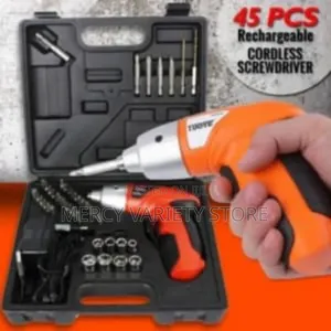45pcs Rechargeable Screw Driver