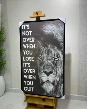 Photo - Lion Head Artwork Frame