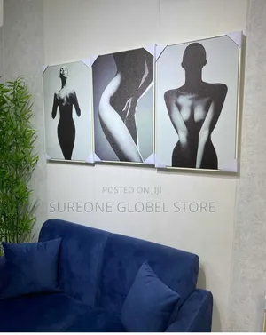 3 in 1 Naked Female Artwork