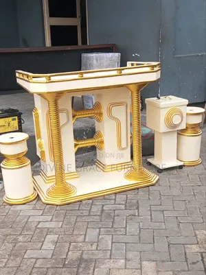 Combo Church Giant Pulpit Set