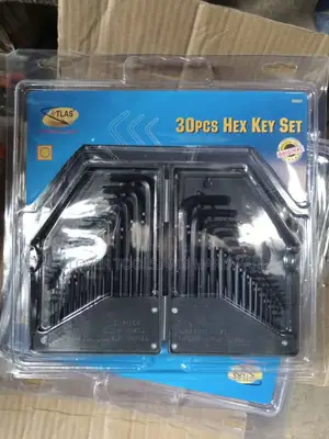 30pcs Inch/Metric Allen Key Metric Hex Key Set