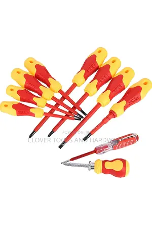 9pcs Insulation Screwdriver Set With a Tester