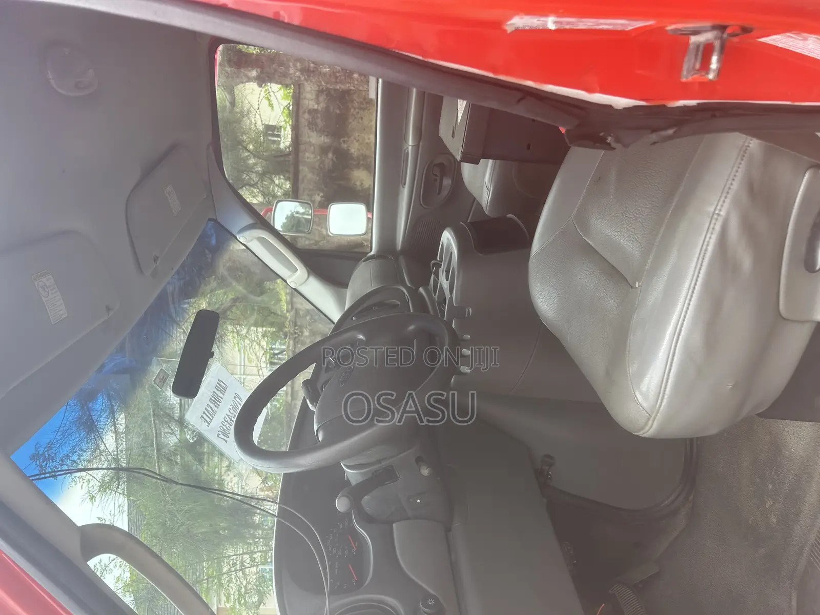 Ford E250 2007 Red