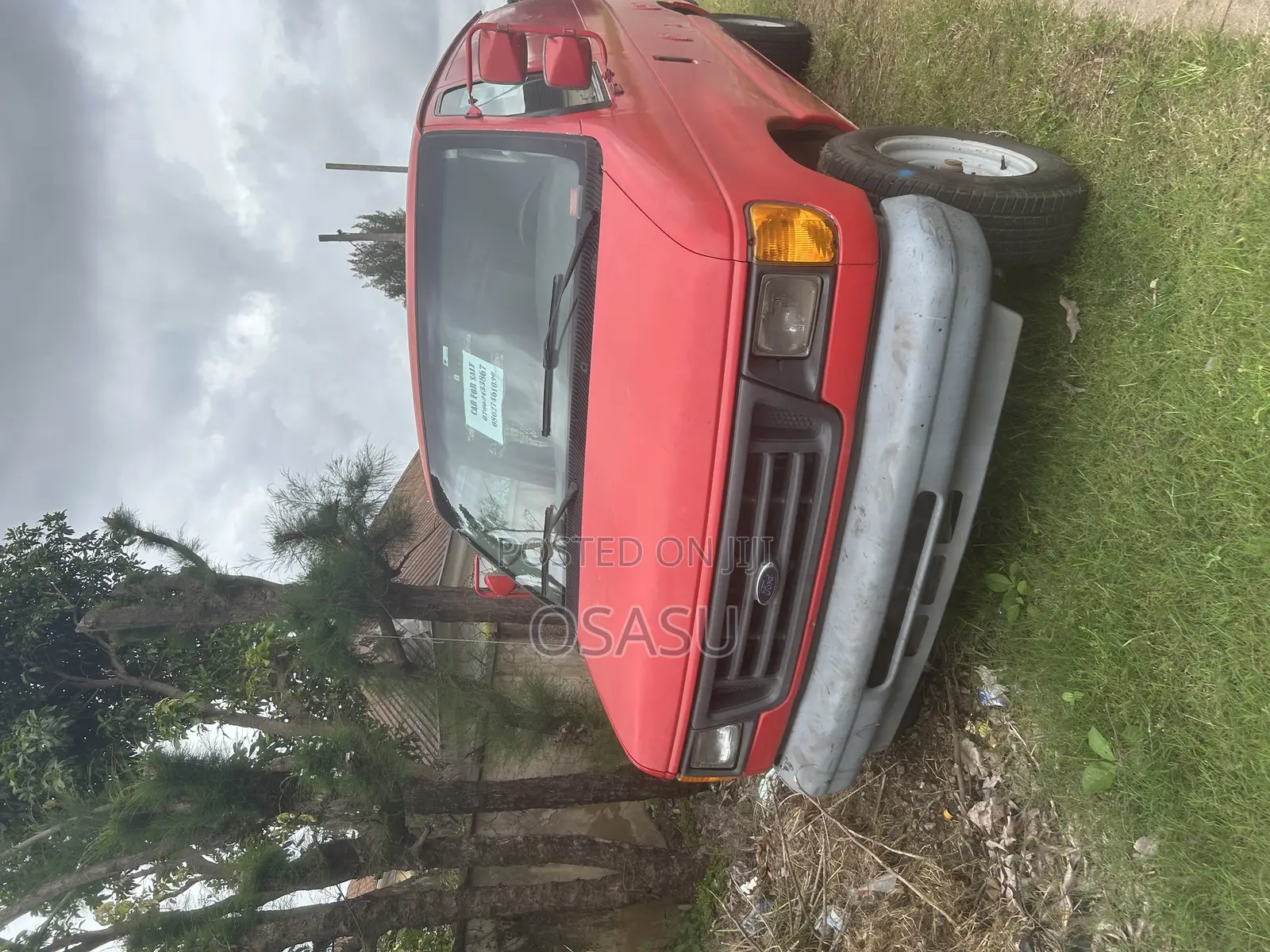 Ford E250 2007 Red