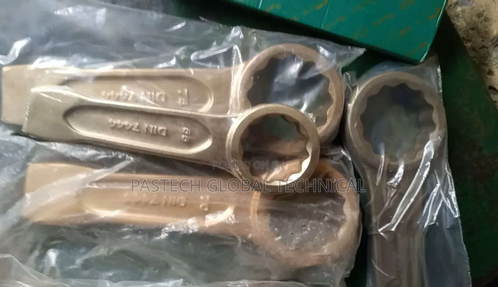 55mm Brass Non-Sparking Ring Spanner