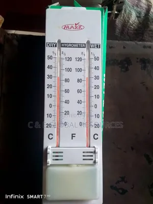 Wet and Dry Thermometer