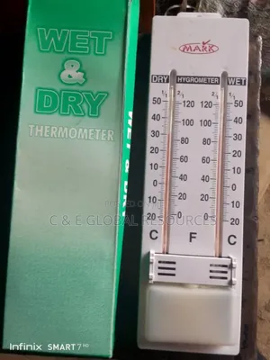 Wet and Dry Thermometer