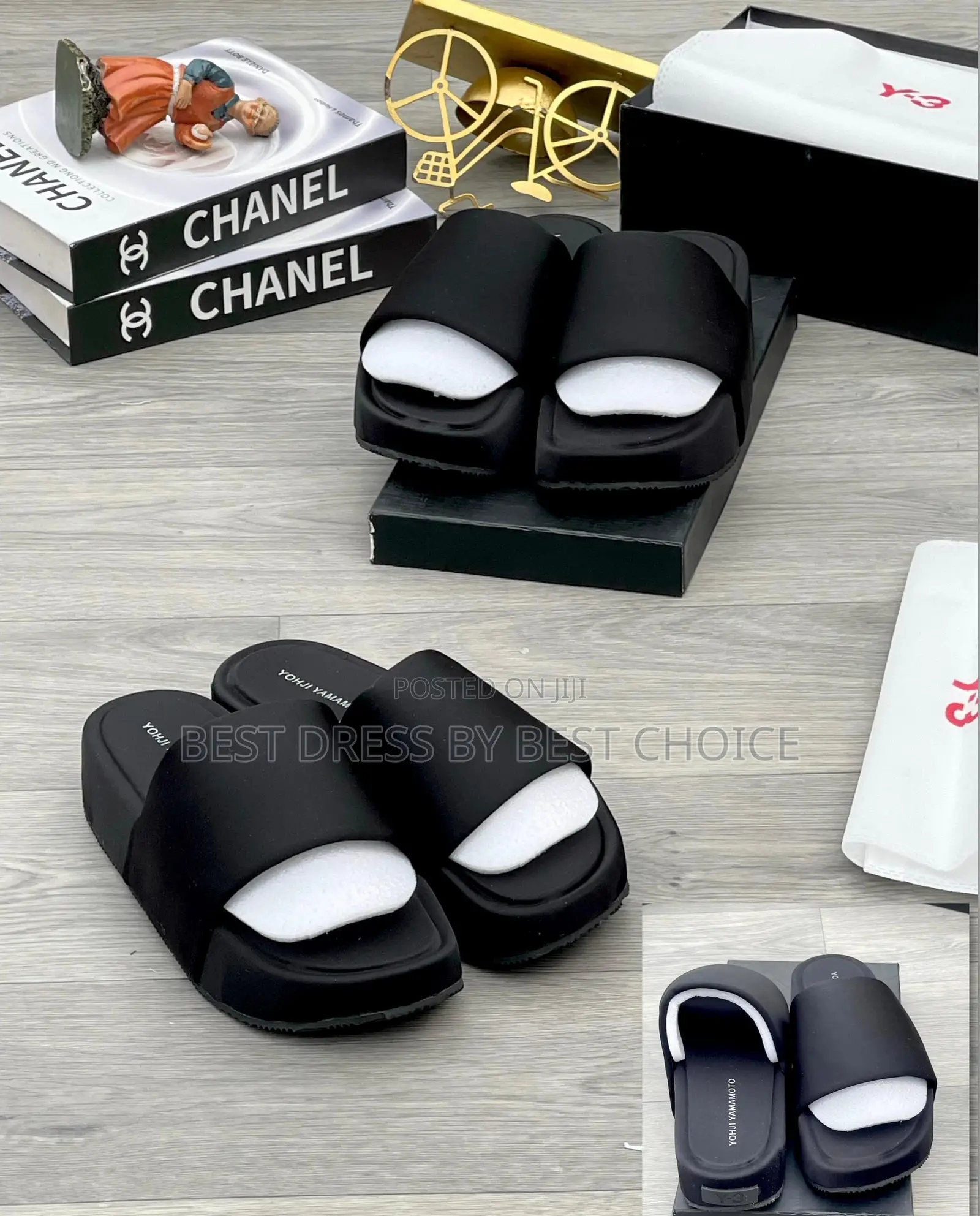 Restocked Y-3 Sliders