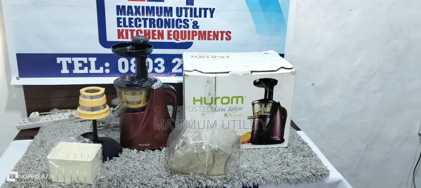 Huroum Masticating Slow Hu-100