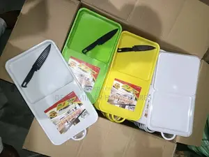 Chopping Board With Knife