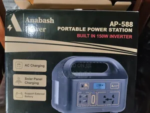 150W Portable Power Station Solar Generator Battery Charger