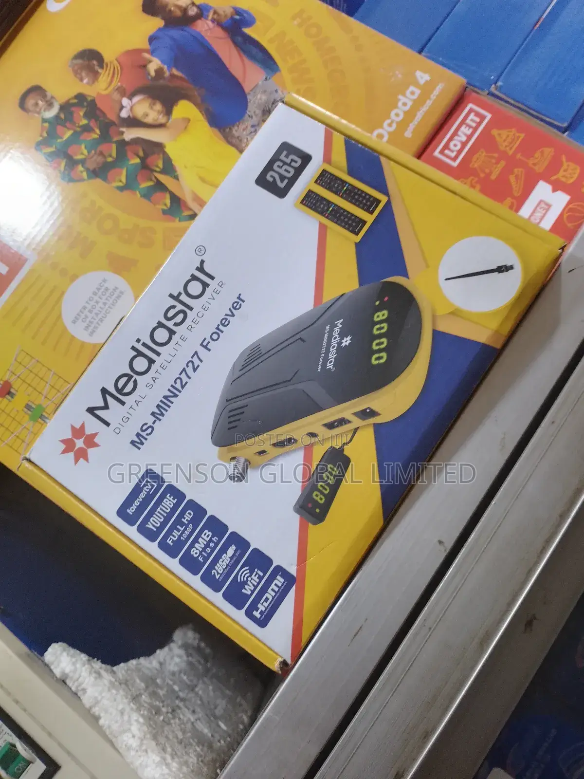 Mediastar Satellite Receiver